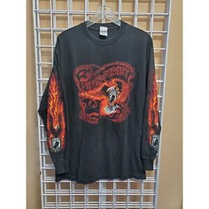 Vintage Y2K Military POW Never forget Long Sleeve Shirt